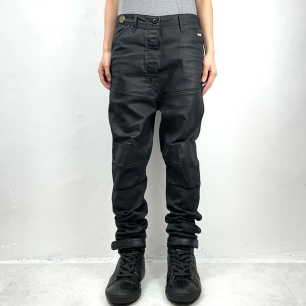 G-Star Raw 96 Elwood Coated Biker Pants