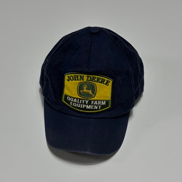 JOHN DEERE(존디어) 빈티지 네이비 볼캡 모자