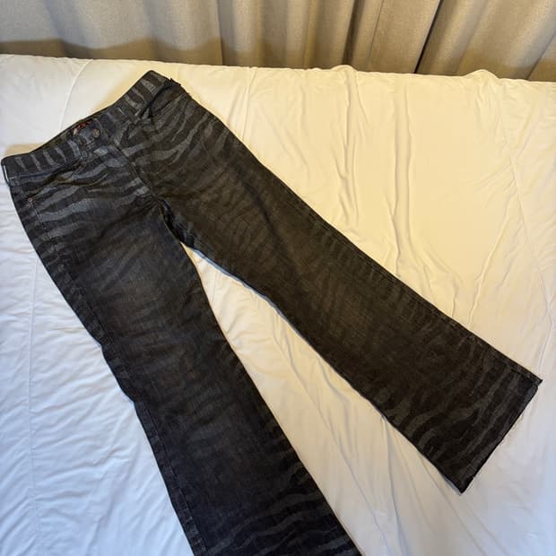 EVEX by KRIZIA tiger bootcut pants 42