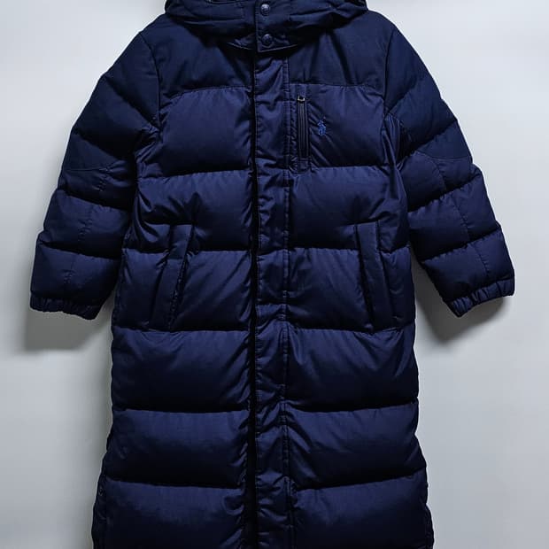 키즈 폴로랄프로렌 덕다운롱패딩 120