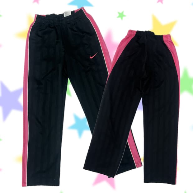 ⭐️재팬 나이키 Y2k 핑크라인 져지 트레이닝 팬츠⭐️ 빈티지 스트릿