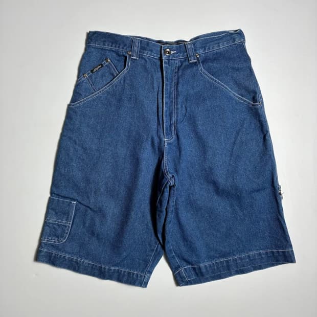 칼카니 버뮤다 데님 워크 반바지 R2961