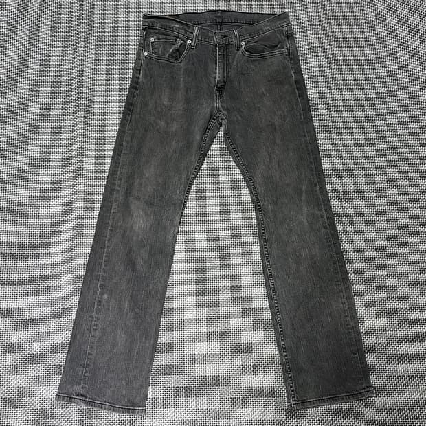 빈티지 리바이스 559 블랙 데님 팬츠