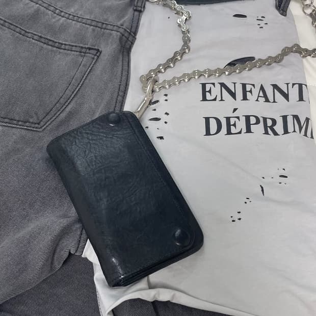 앙팡 리쉬 데프리메 aw19 티셔츠데님