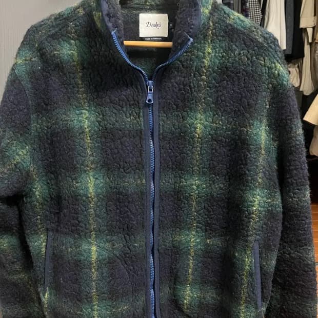 드레익스 플리스 타탄 블랙와치 M 