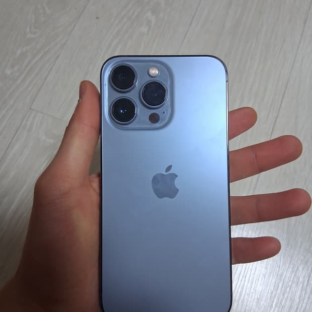 아이폰 13프로 시에라 블루 128기가 