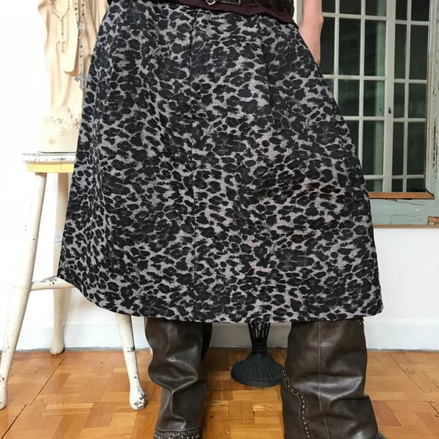 vintage pattern skirt (28inch)