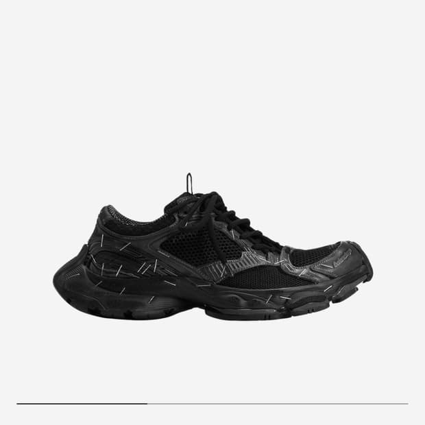 [42] 발렌시아가 스테이플러 스니커즈 블랙(새상품)