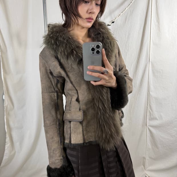 Montagnamalacca 퍼 자켓