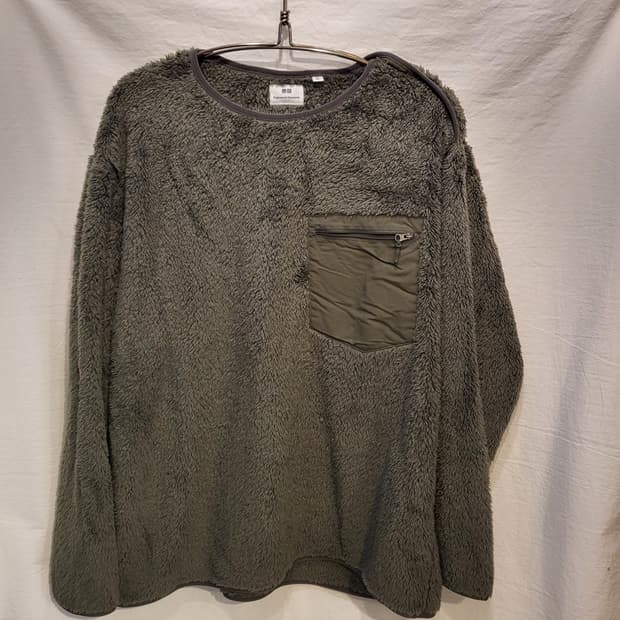 유니클로 x 엔지니어드가먼츠 플리스 풀오버 후리츠