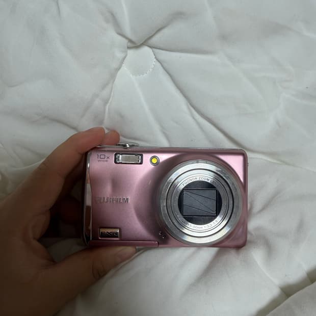 후지필름 파인픽스 f70exr 핑크 카메라 디카💖