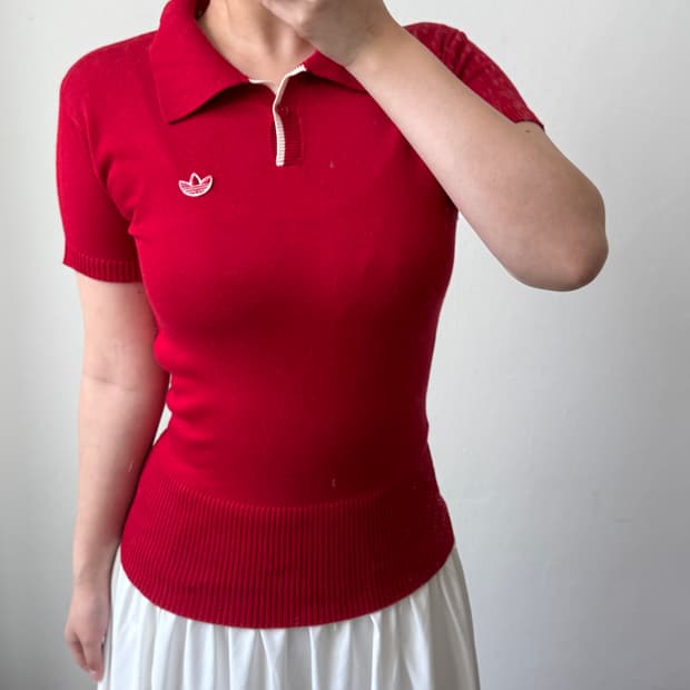 [S] 아디다스 레드 카라티