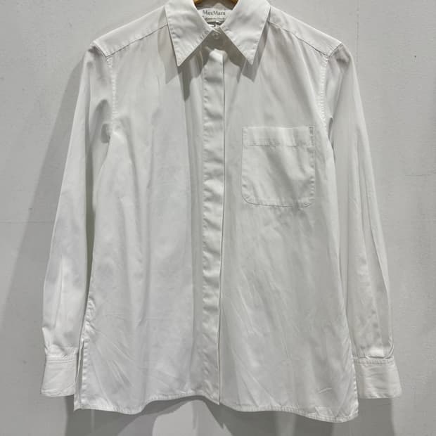 막스마라 화이트 셔츠 Made in Italy 38 정품