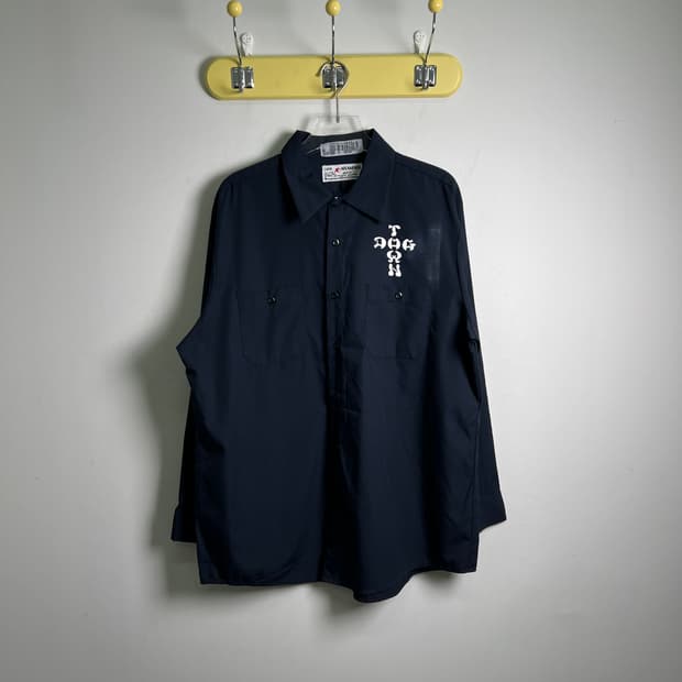 아라마크 도그타운 로고 커스텀 워크 셔츠