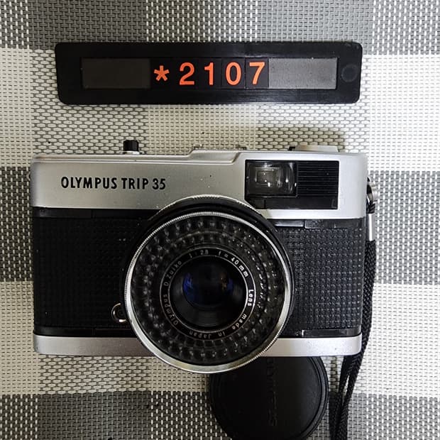 올림푸스 트랩 35 필름카메라
