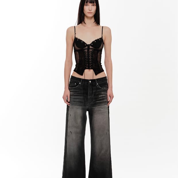 2000아카이브 SNYDER WIDE DENIM (DARK BLUE)