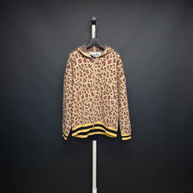 럭키슈에뜨 춘추동 후드 니트집업가디건 F 33-77