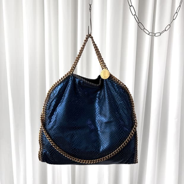 스텔라 맥카트니 팔라벨라 파이톤 토트백