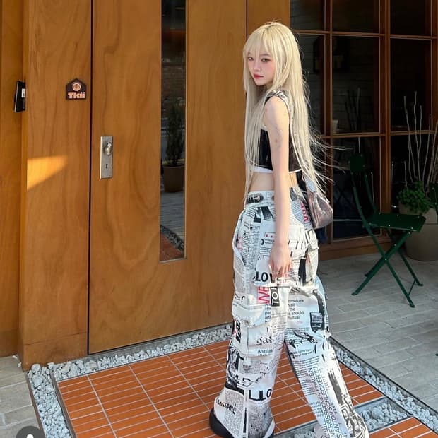 체리퀴리 카고팬츠