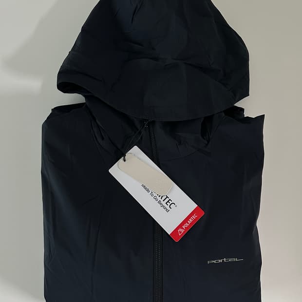 portal level alpha jacket black XL