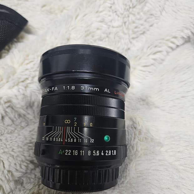 펜탁스 FA 31mm F1.8 AL Limited 렌즈