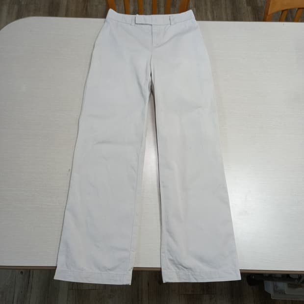 25 BANANA REPUBLIC 세미와이드 치노 아이보리 25-306