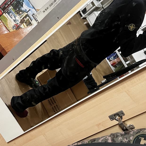 stone island cardigan zip-L