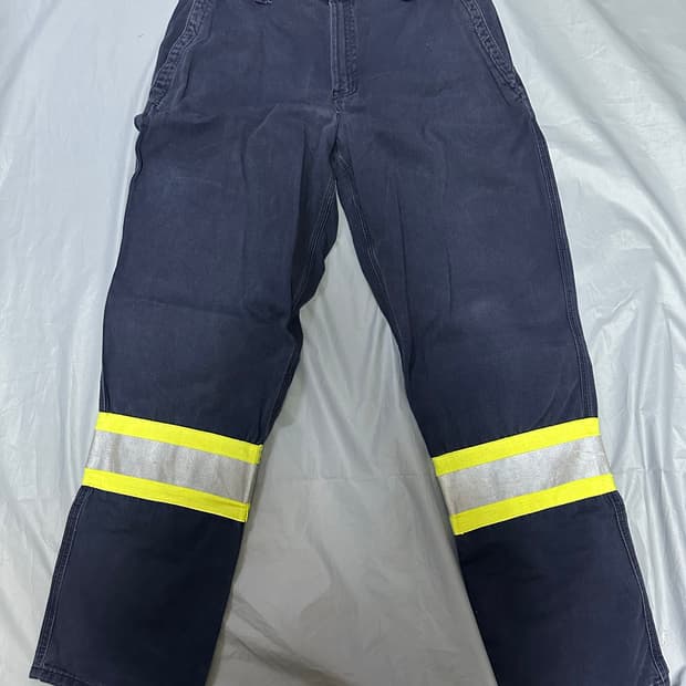 칼하트 FR 리플렉티브 데님 카펜터 워크팬츠 34x32