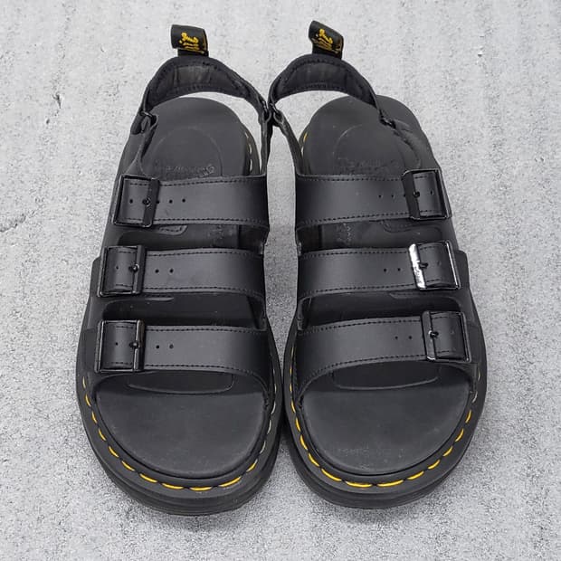 닥터마틴 솔로만 샌들 블랙 270mm