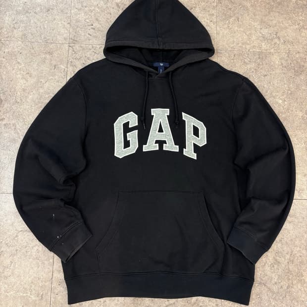 gap 갭 블랙 후드티 #csz453