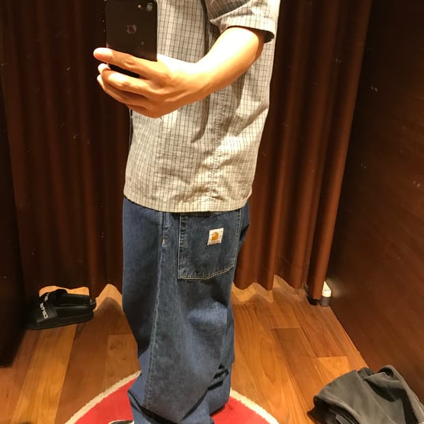 칼하트 wip 브랜든 데님