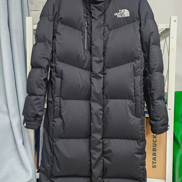 노스페이스 여성롱패딩 90 S 챌린지 에어 구스다운코트 AD22