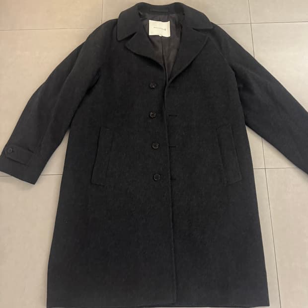 Mackintosh 울90% 캐시미어10% 혼방코트