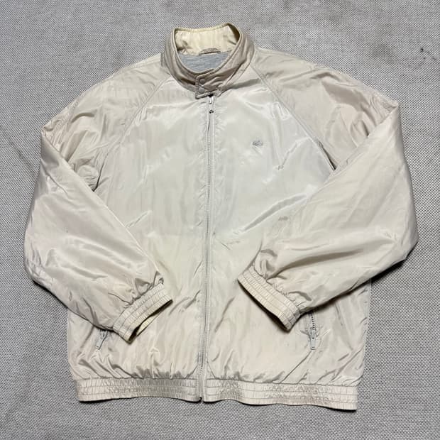 라코스테 나일론 코튼 자켓