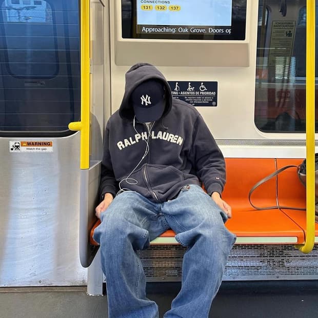 빈티지 폴로 랄프로렌 스펠아웃 아치로고 후드집업 브라운