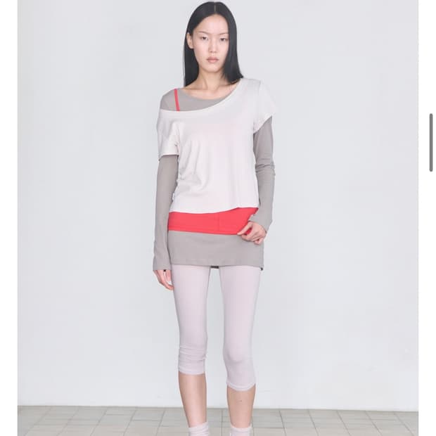 세릭 Cerric Soft Long Top _ Beige