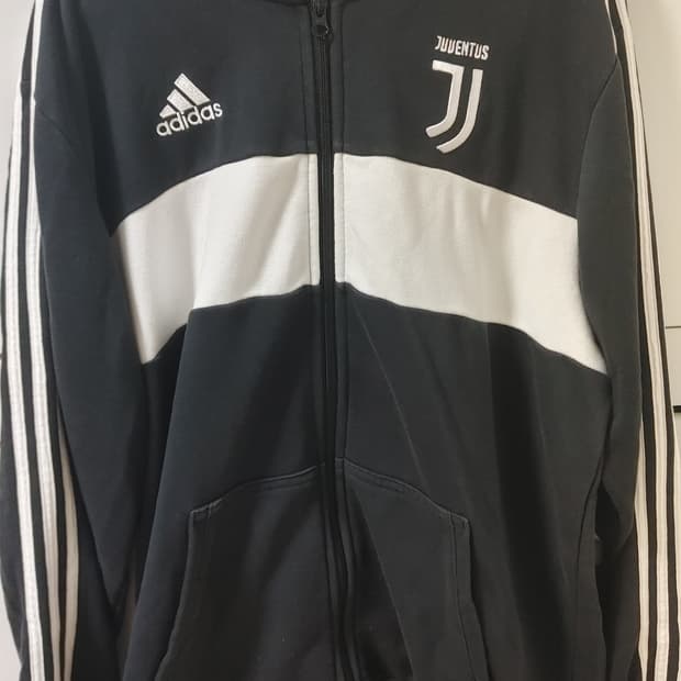 아디다스 유벤투스 후드집업 L
