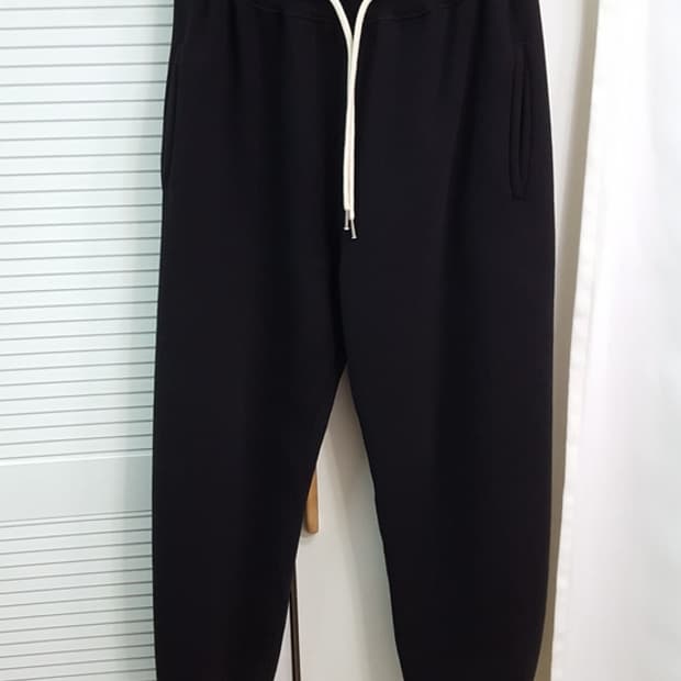 제로 조거 팬츠 블랙 M