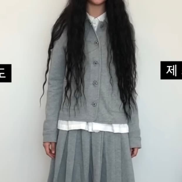 코이세이오 COZY SWEAT WRAP SKIRT 2사이즈