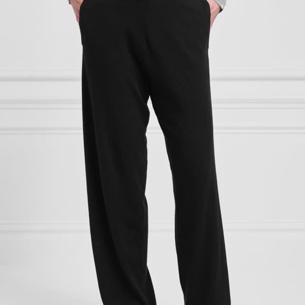 익스트림 캐시미어 릴랙스 팬츠 네이비