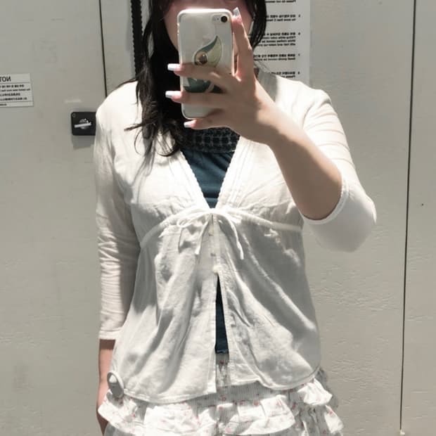 빈티지 그린플라워모리 세트 하구미