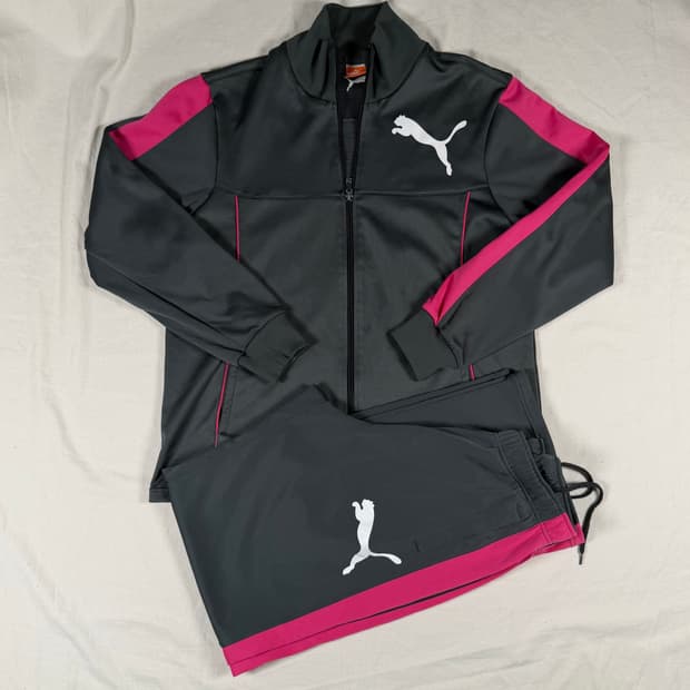 푸마 여자 트레이닝 트랙탑 집업 팬츠 자켓