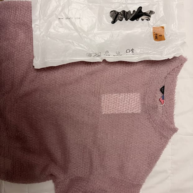 Gnuhr 누어 샤그 티셔츠 퍼플도브1