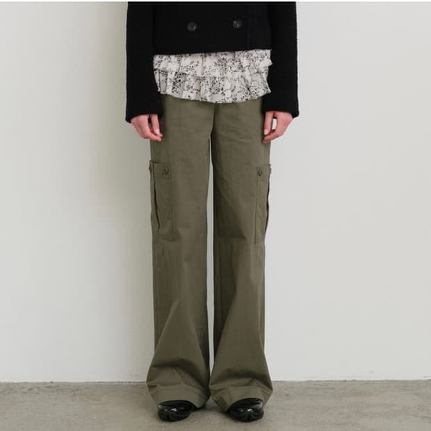 버뮬라 TWILL CARGO PANTS