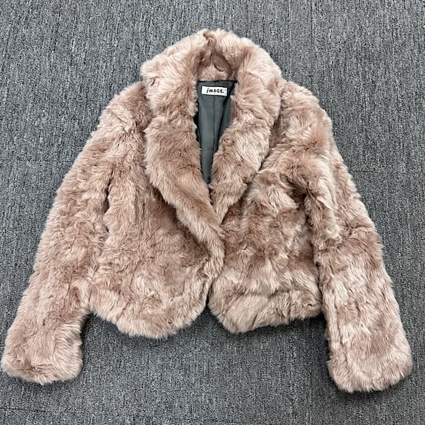 빈티지 퍼 자켓 