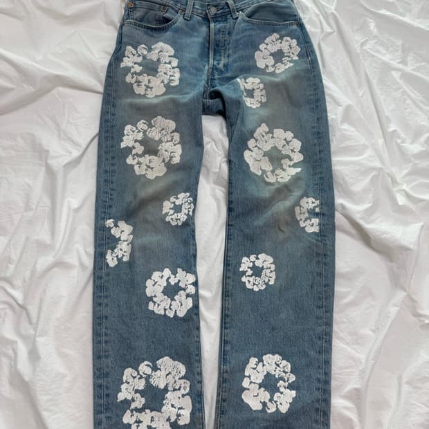 데님티어스 리바이스 501청바지