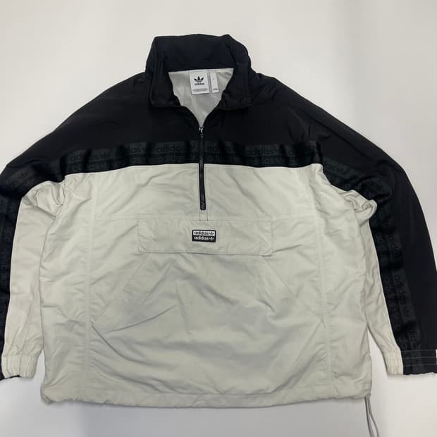 아디다스 반집업 바람막이 L