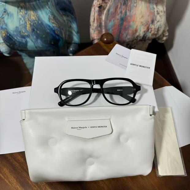 (정품)젠틀몬스터x메종마르지엘라 MM113 01  패션안경