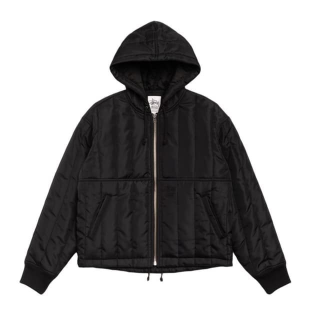 스투시 퀼티드 나일론 워크 자켓