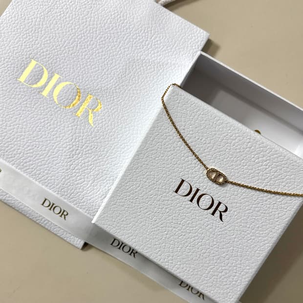 [백화점판/당일출고]디올 CD 목걸이